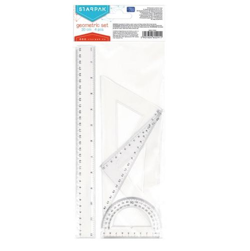 zestaw geometryczny 30cm 4el 2911 na Arena.pl