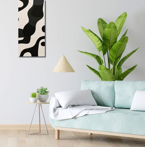 Obraz 30x70cm Kontrastowa Harmonia zdjęcie 2