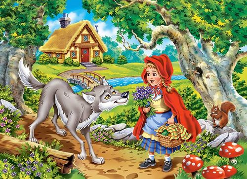 Puzzle 70 red riding hood na Arena.pl