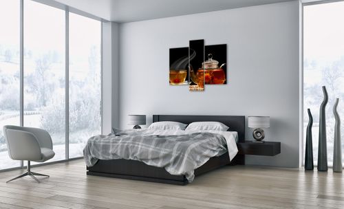 Obraz Na Płótnie - Herbata Napar  - 95X80 Cm - Cb95X80-2253 na Arena.pl