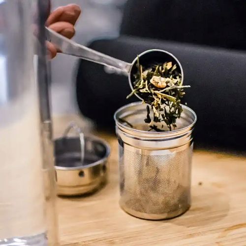 BUTELKA SZKLANA TERMICZNA Z ZAPARZACZEM FILTREM BIDON NA WODĘ KAMILLE na Arena.pl