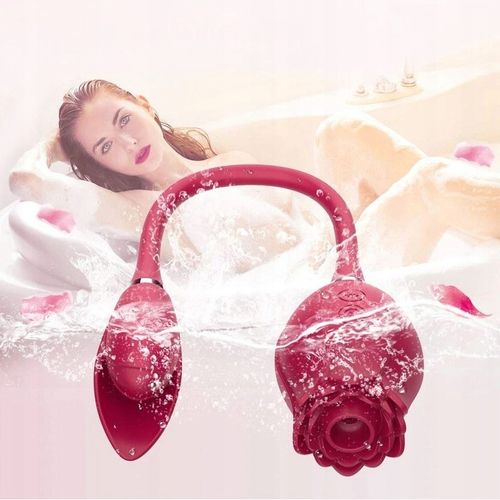 Powietrzny Wibrator Damski Stymulator Ssący Róża na Arena.pl