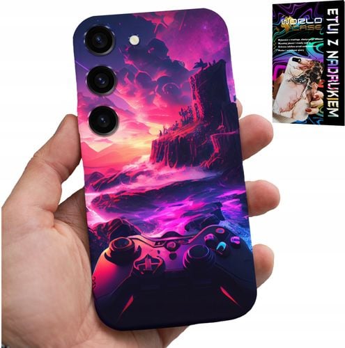 ETUI DO SAMSUNG GALAXY S23 PLUS - CASE DLA GRACZA, WZORY Z GIER, PREZENT na Arena.pl