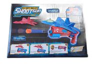 Pistolet Zabawka ze Styropianowym Samolotem, Celem i Strzałami