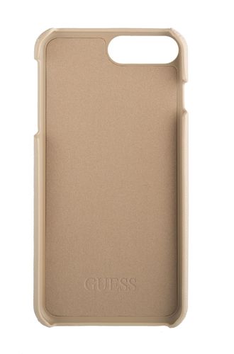 GUESS SAFFIANO HARD CASE iPhone 7/8 Plus - BEIGE na Arena.pl