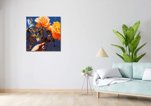 Obraz 70x70cm Żywy Uścisk na Arena.pl