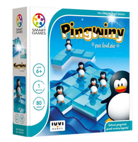 SMART GAMES PINGWINY NA LODZIE GRA LOGICZNA PLANSZOWA 6+ PL