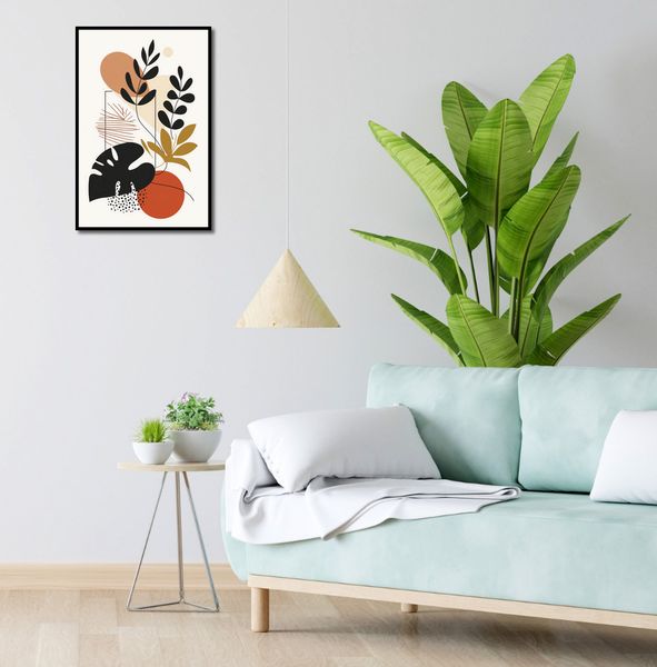 Plakat 40x60cm Zawisły Liść zdjęcie 4