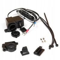 Motocyklowe Gniazdo Zapalniczki Ładowarka Usb 2A