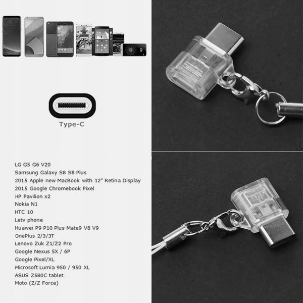 ADAPTER brelok micro usb b na c huawei htc samsung zdjęcie 2