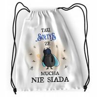 Plecak Dla Sołtysa Sportowy Szkolny Worek Torba Z Nadrukiem Ze Zdjęciem