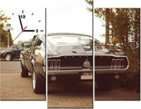 90CM 70 ZEGAR 3 ELEM FORD MUSTANG 55LANEY69 SCIENNY DRUK