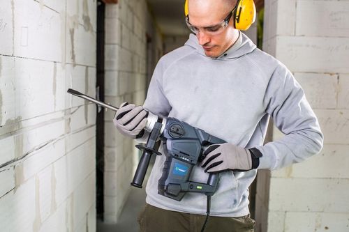 MŁOTOWIERTARKA UDAROWA SDS+ WIERTARKA MŁOT UDAROWY MOCNY ZESTAW WUBER na Arena.pl