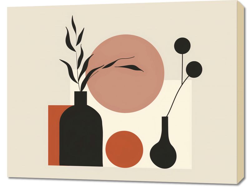 Obraz 90x70cm Stół Roślin zdjęcie 1