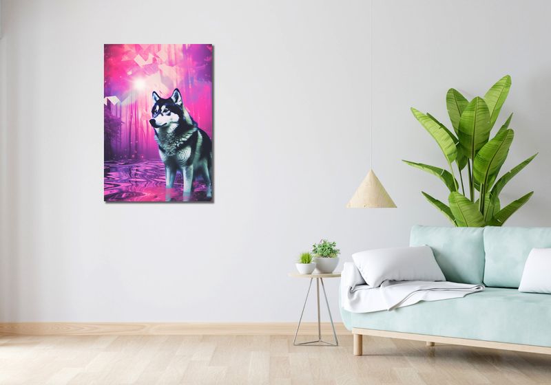 Obraz 60x90cm Wilczy Duch zdjęcie 2