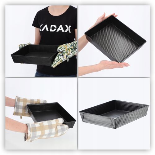 KADAX Blacha Forma Do Pieczenia Zestaw xxL 3szt na Arena.pl