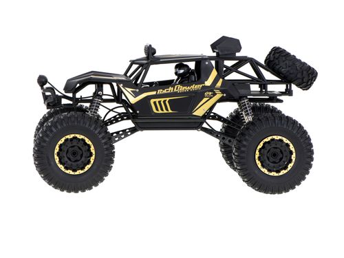 Samochód zdalnie sterowany RC Rock Crawler 2,4GHz 1:8 51cm metal BLACK na Arena.pl