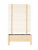 donica drewniana w4d3n4 surowa z kratką