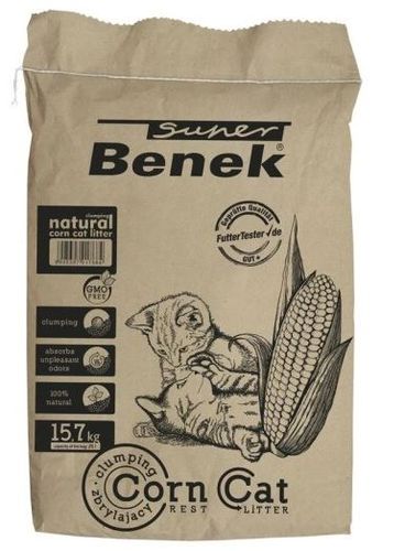 Super Benek Corn Cat żwirek kukurydziany 25l na Arena.pl