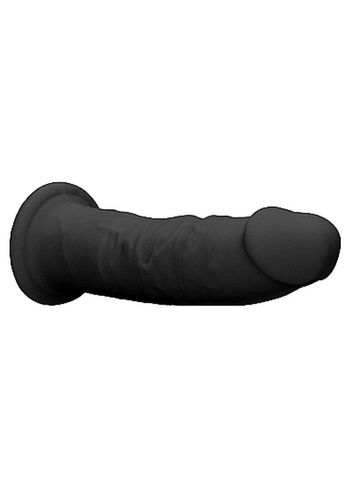 Silicone Dildo Without Balls - 15,3 Cm - Black na Arena.pl