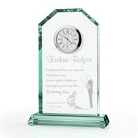 PODZIĘKOWANIE DLA RODZICÓW na ślub wesele Statuetka Zegar +GRAWER