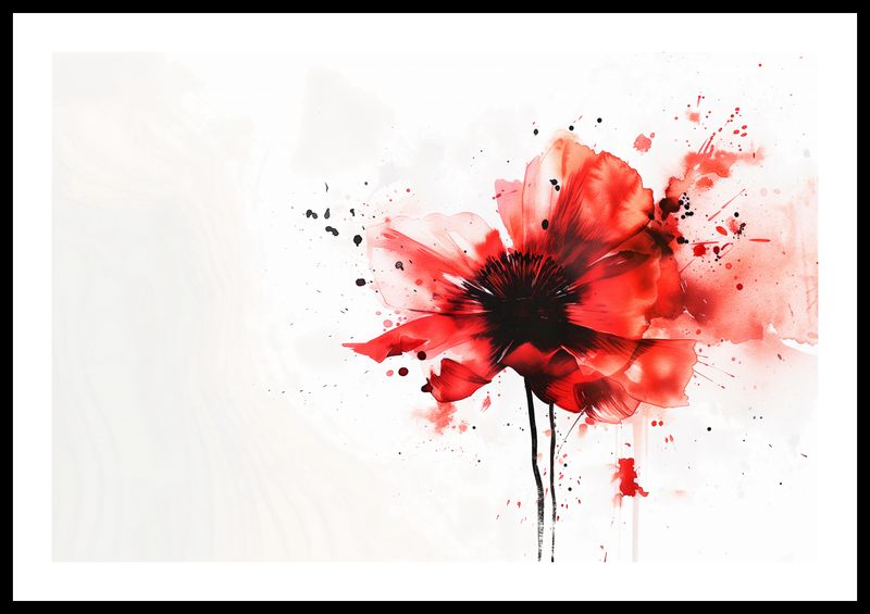 Plakat 60x40cm Płynna Akwarela zdjęcie 3