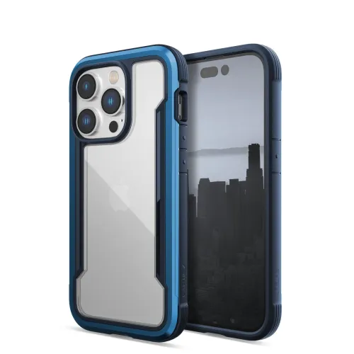 Raptic X-Doria Shield Case etui iPhone 14 Pro pancerny pokrowiec niebieski na Arena.pl