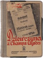 Używana książka Gustaw Morcinek Dziewczyna z Champs Elysees 1947