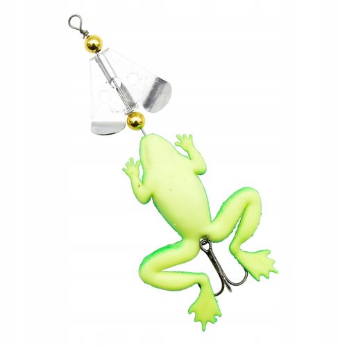 Błystka obrotowa 7,9 g blaszka spinningowa z żabą na Arena.pl