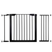 Bramka zabezpieczająca bramka rozporowa 75-117cm czarna
