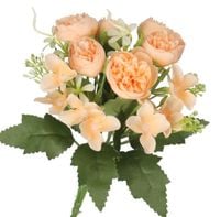 SZTUCZNE KWIATY GAŁĄZKI ROŚLINY PEONIA PIWONIA JAK ŻYWA