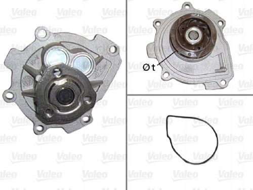 VALEO POMPA WODY OPEL ASTRA G 2000-2005 na Arena.pl