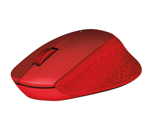 Mysz Logitech Wireless Mouse M330 Silent Plus (910-004911) Czerwona na Arena.pl