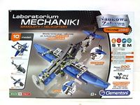 CLEMENTONI laboratorium mechaniki- samoloty i hel