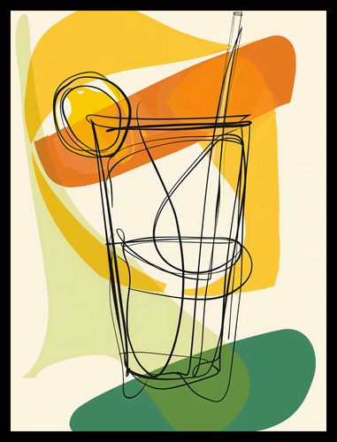 Plakat 30x40cm Koktajl Artystyczny na Arena.pl