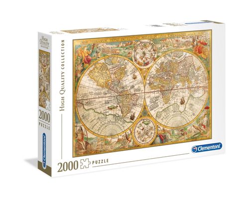 PUZZLE 2000 CLEMENTONI ANCIENT MAP 32557 na Arena.pl