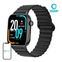 Smartwatch COLMI C8 Max 1.83" Metalowy Czarny Magnetyczny Pasek