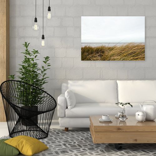 Deco Panel, Trawa u brzegu morza 120x80 na Arena.pl