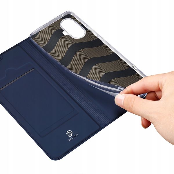 Etui z klapką niktrade do realme 10 Pro niebieski zdjęcie 5