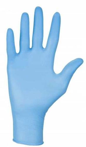 rękawice nitrylowe 100 sztuk / niebieskie / rozmiar: 9 - l / nitrylex na Arena.pl