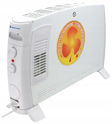 Grzejnik elektryczny Konwektorowy Energooszczędny 2000W DESCON Mocny Nawiew na Arena.pl