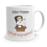 Dla Prezesa Viceprezesa Kubek Jestem Prezesem Z Nadrukiem Ze Zdjęciem