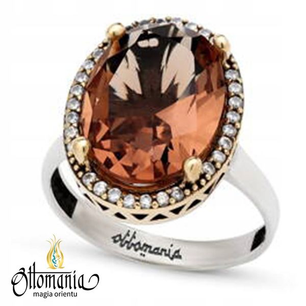 PIERŚCIONEK HAND MADE RĘKODZIEŁO RĘCZNIE ROBIONY SREBRNY SUŁTANIT CYRKONIE zdjęcie 7