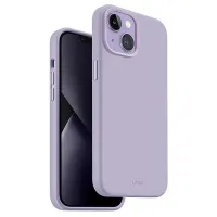 Etui Uniq Lino na iPhone 14 Plus - liliowe