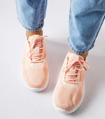 Pomarańczowo-białe sneakersy Nelson 40 na Arena.pl