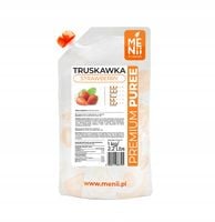 TRUSKAWKA Puree Premium Menii 90% owoc 1kg