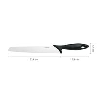 Nóż do chleba Fiskars Essential 23 cm 1065564 – ząbkowany nóż do pieczywa