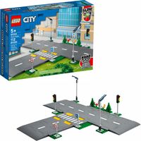 LEGO City Płyty drogowe 60304 - zestaw ulic i akcesoriów miejskich