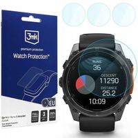 3x Szkło Ochronne Szybka 3mk do Garmin Fenix 8 AMOLED 51mm