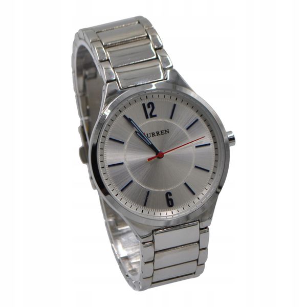 ZEGAREK MĘSKI Curren ELEGANCKI Datownik WR50 W6 zdjęcie 3